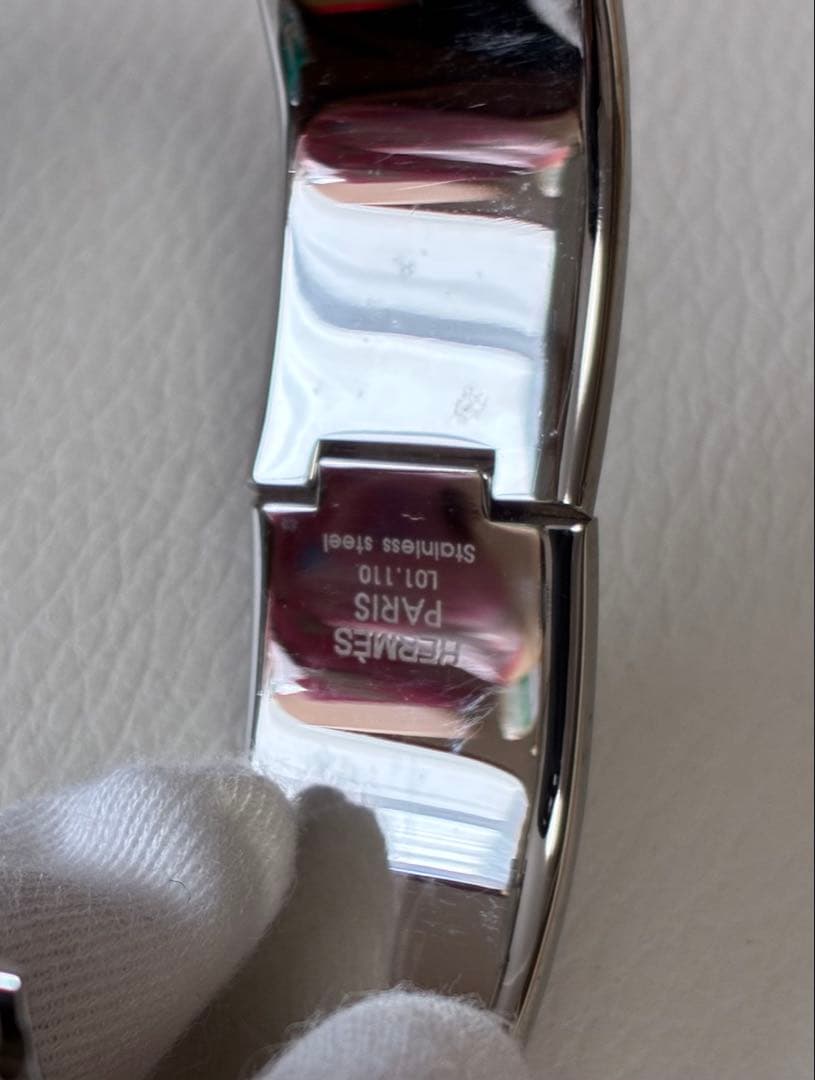 HERMESスクエアフェイス ロケ　時計 101710 H