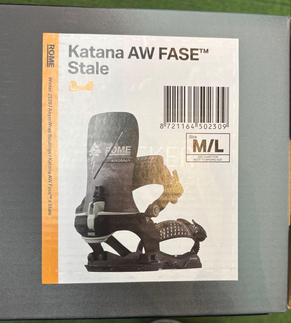 ROME Katana AW FASE ×staleビンディング M/L