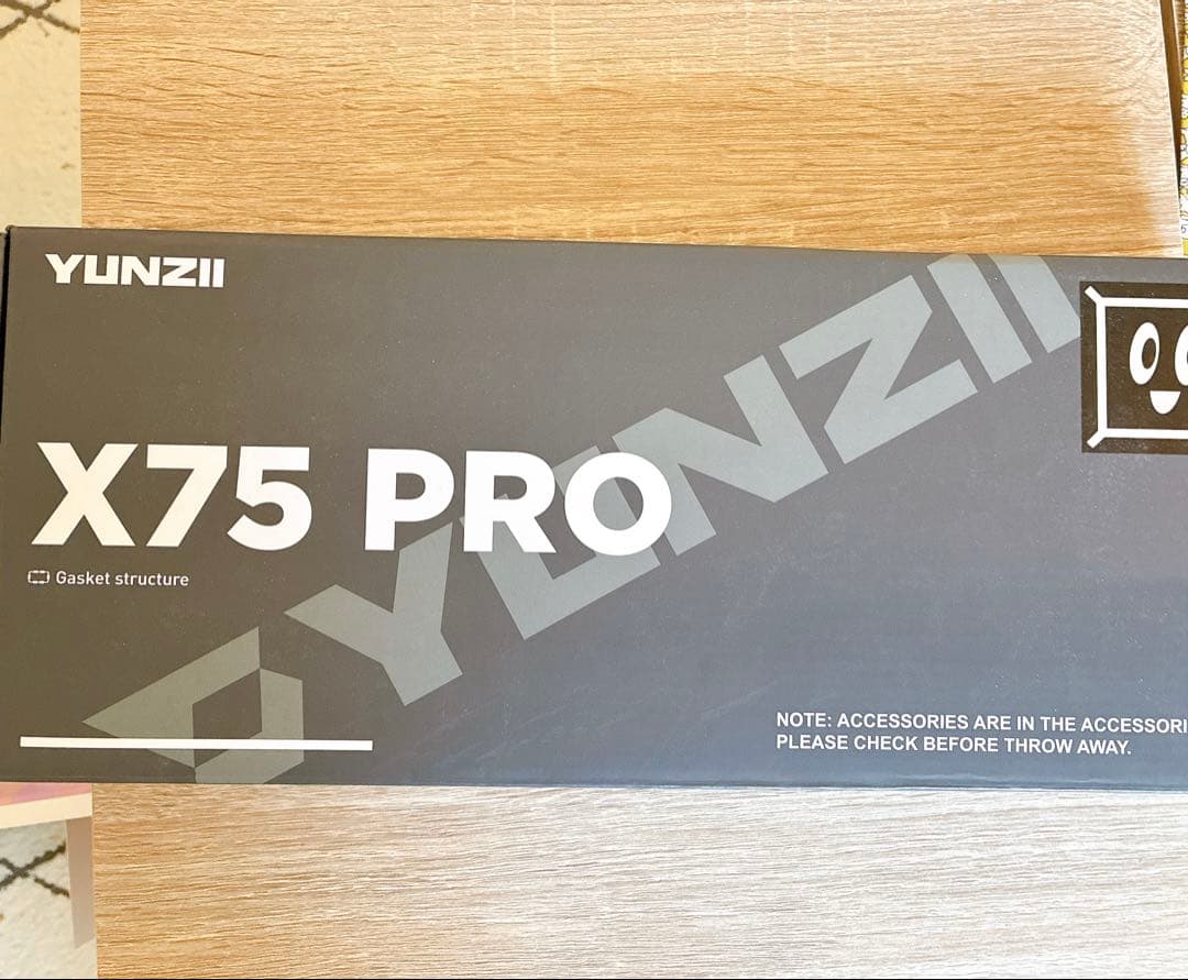 【送料込】YUNZII X75 PRO Kailh ジェリーフィッシュ軸