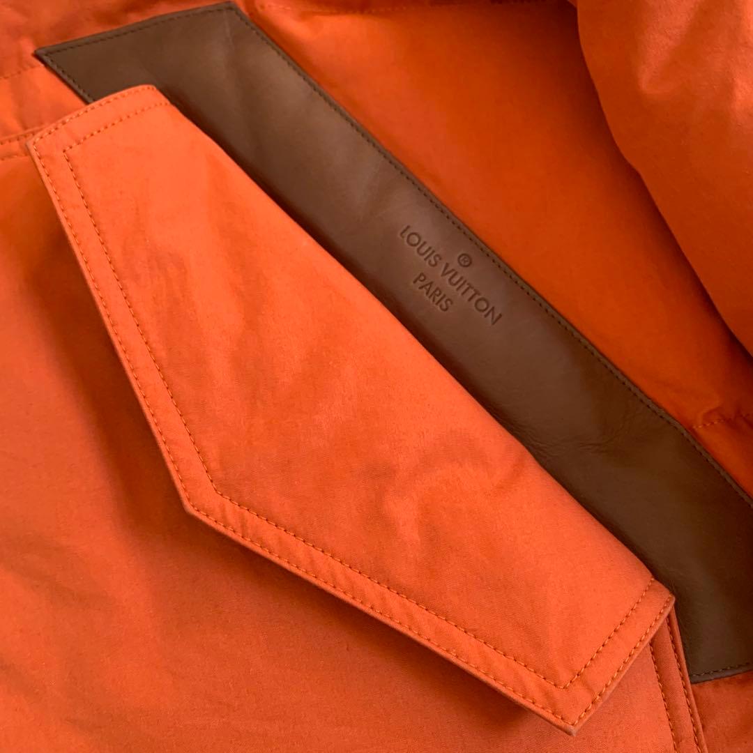 希少　LOUIS VUITTON 2WAY オレンジ ダウンジャケット　ベスト