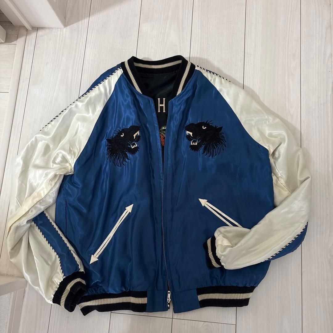 テーラー東洋スカジャン　黒虎　アロハハワイ