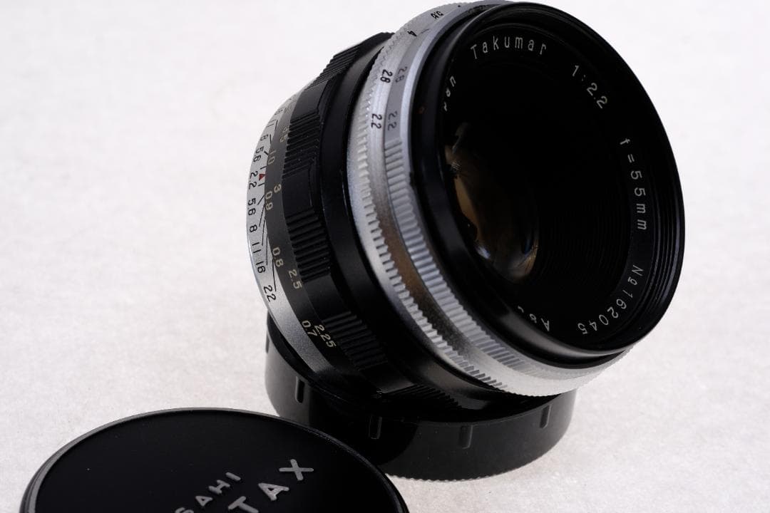 【世界稀少】無印Takumar 55mm F2.2【5群5枚】+135/3.5