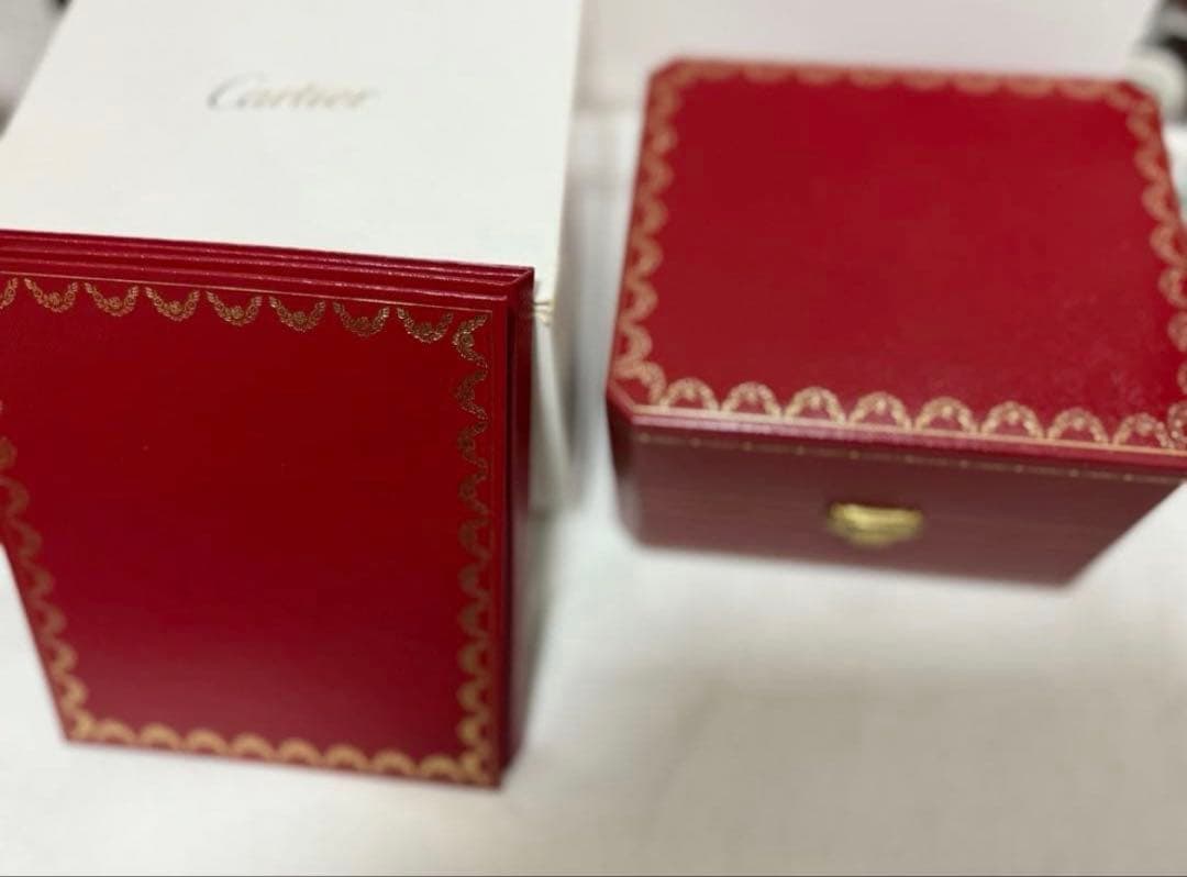 Cartier 時計ケース付属品セット レッド