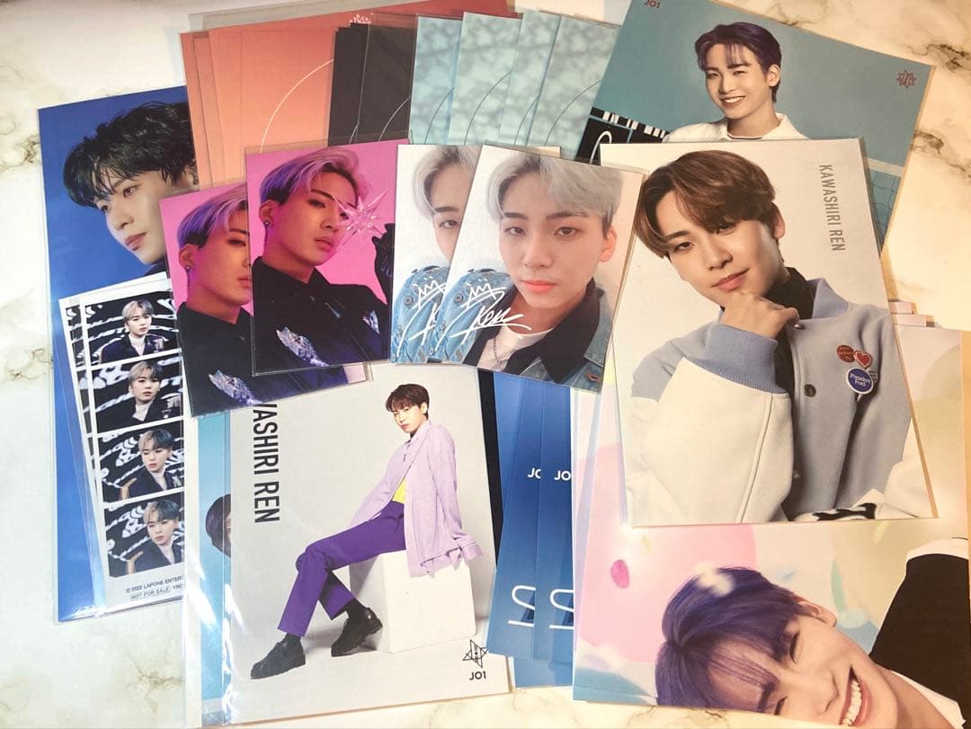 JO1 川尻蓮　会場限定トレカ　旧譜　OTD コンプ　まとめ売り　5枚セット