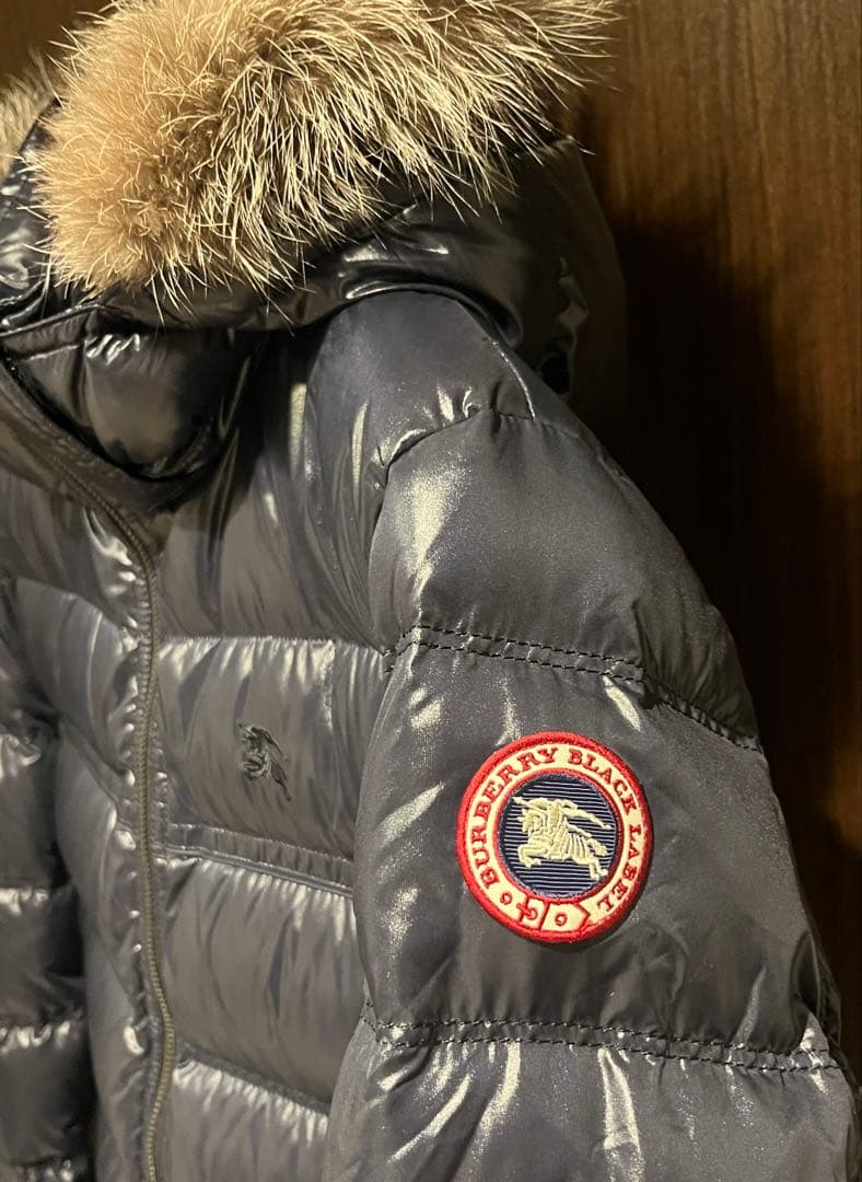 【美品】Burberry Black Labelダウンジャケット