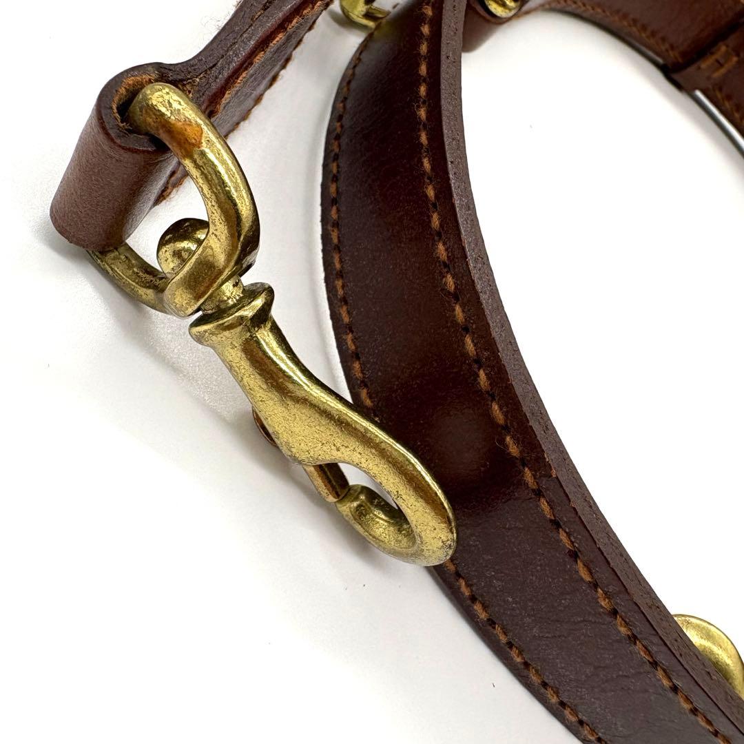 ✨ヴィンテージ✨ポロラルフローレン　ミニボストンバック　レザー　PVC　千鳥柄