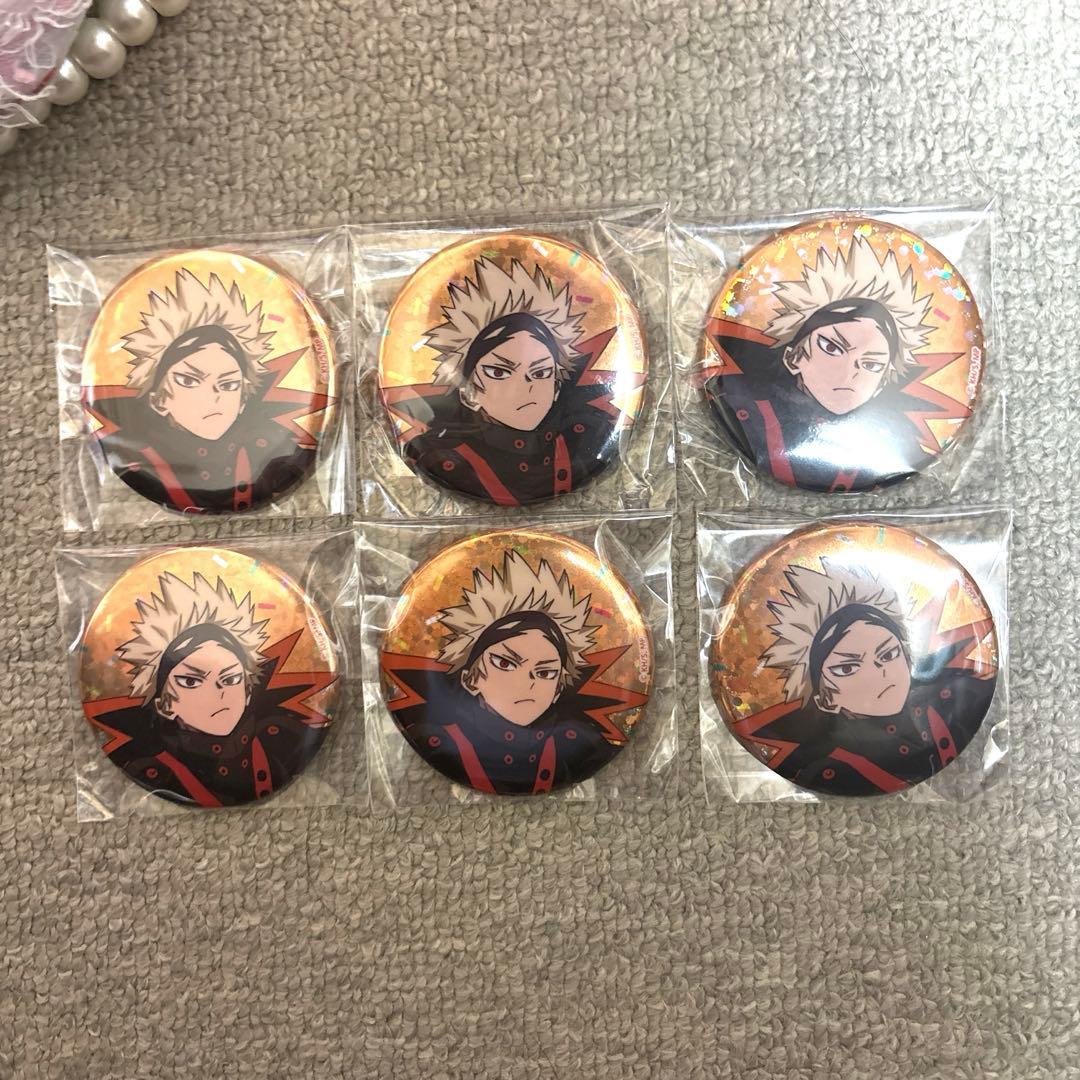 僕のヒーローアカデミア　オープンスクール　缶バッジ　爆豪勝己　レア　6点