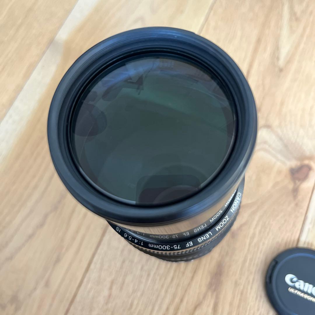 Canon EF 75-300mm f/4-5.6 IS レンズ