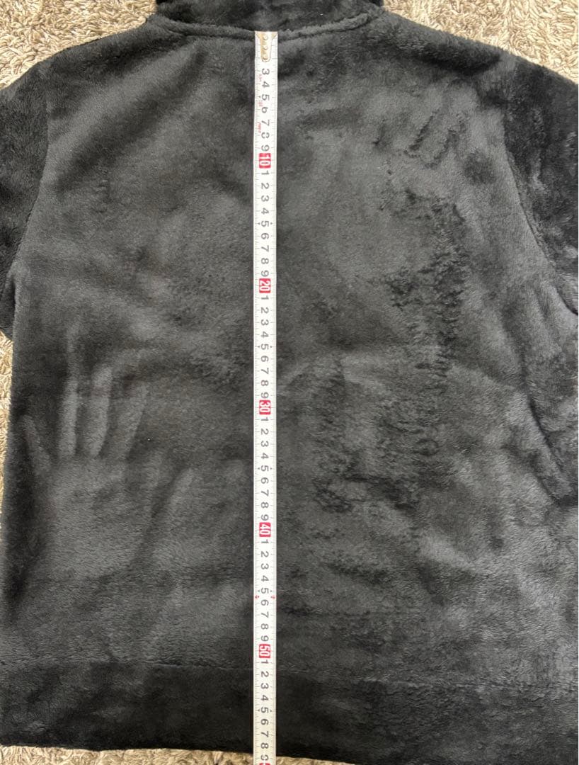 プリンス　フリースパーカー　黒　L