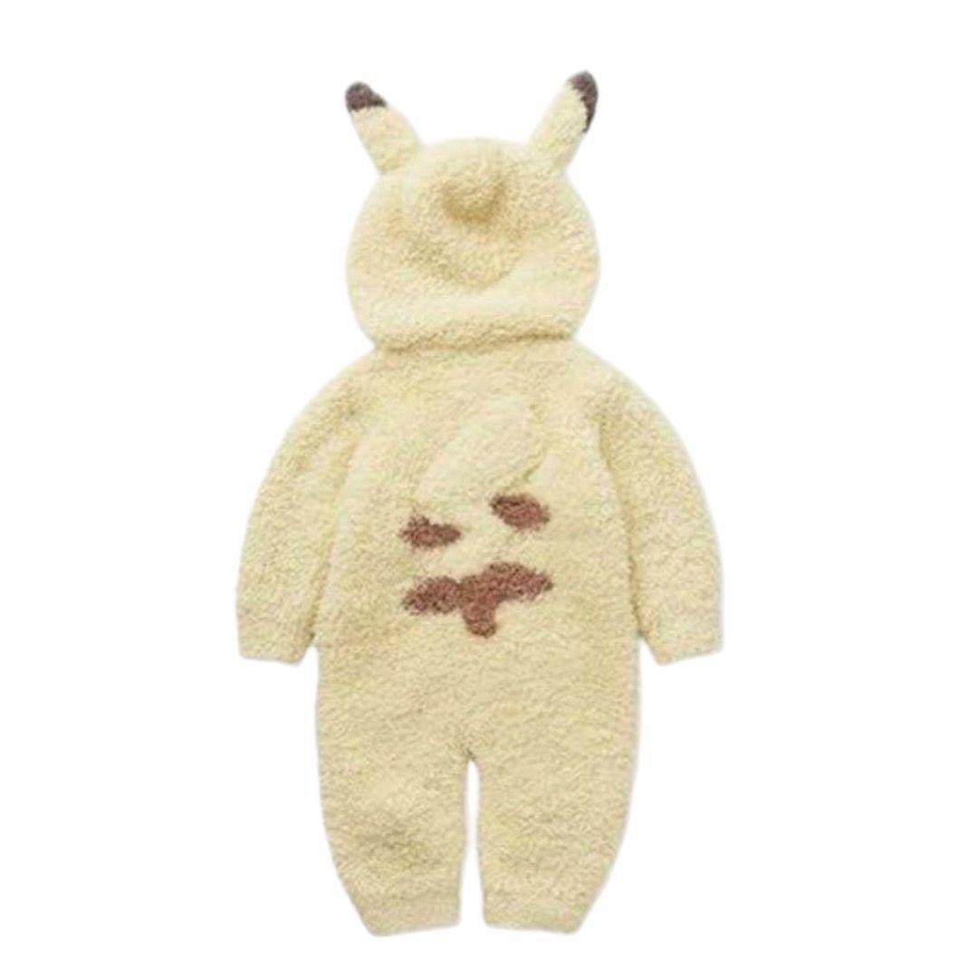 新品 ジェラートピケ ピカチュウ ロンパース 70 ポケモン