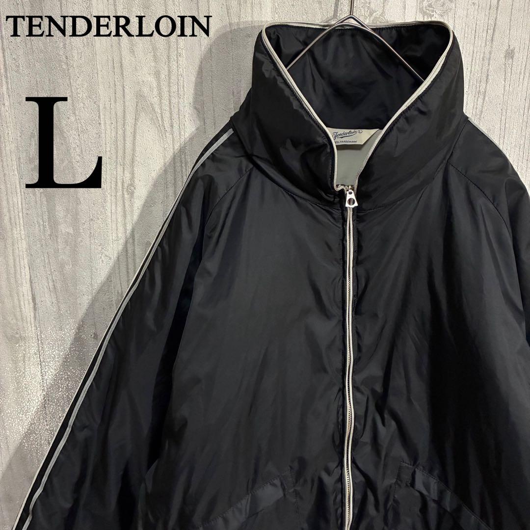 【希少入手困難】テンダーロイン　バックロゴ　中綿入レーシングジャケット　L