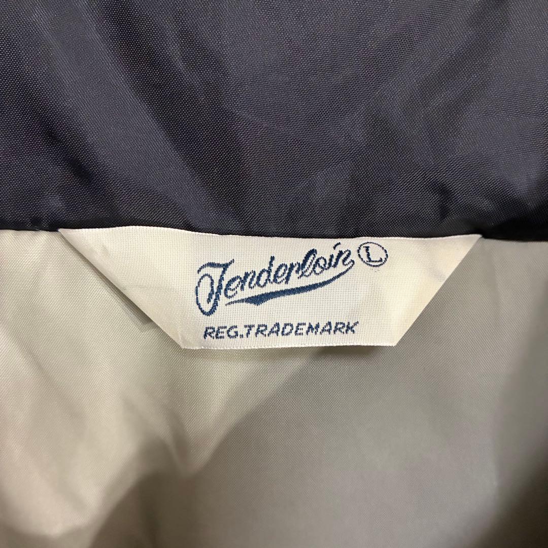 【希少入手困難】テンダーロイン　バックロゴ　中綿入レーシングジャケット　L