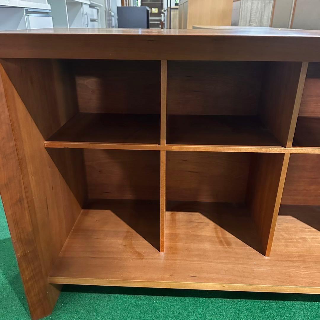 CHLOROS ブックシェルフ 幅128 木製 北欧 家具 D052