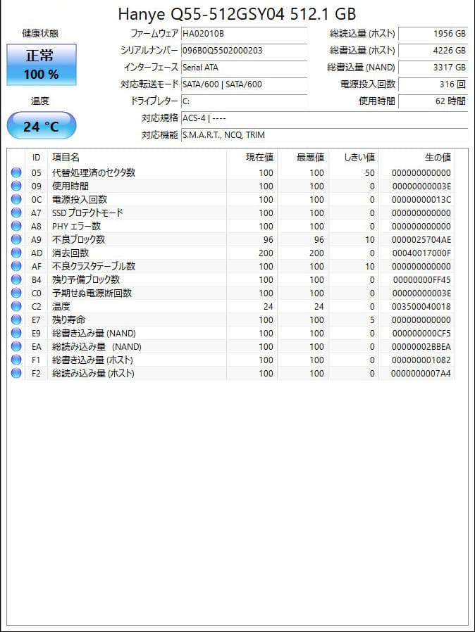 dynabook 2016年 B35 i5 SSD512GB メモリ8GB
