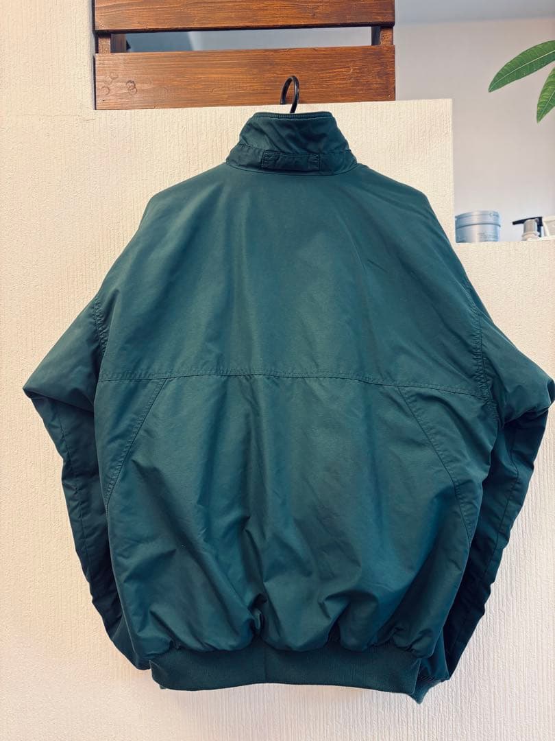 な*と様 Patagonia グリーン ジップアップブルゾン