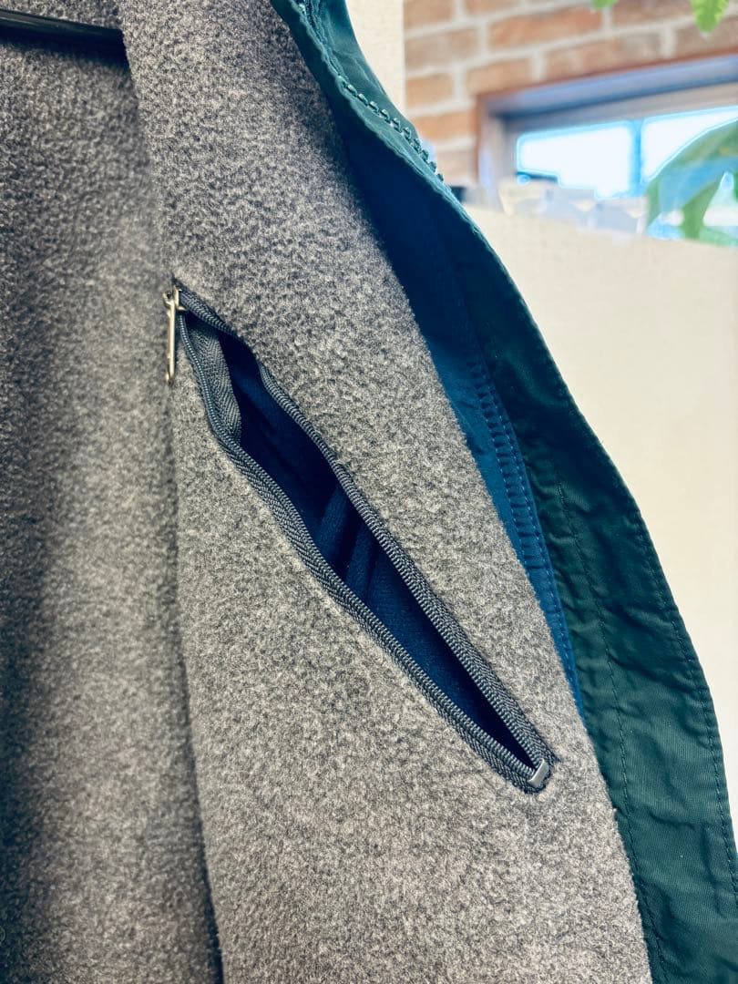 な*と様 Patagonia グリーン ジップアップブルゾン