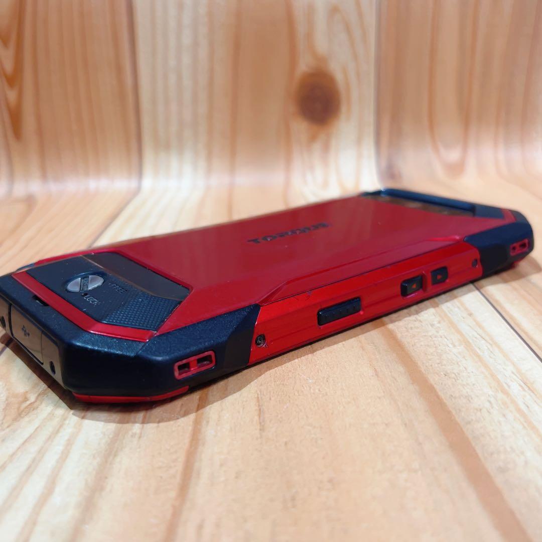訳あり SIMフリー 本体 TORQUE 5G 128 GB 281G2 レッド
