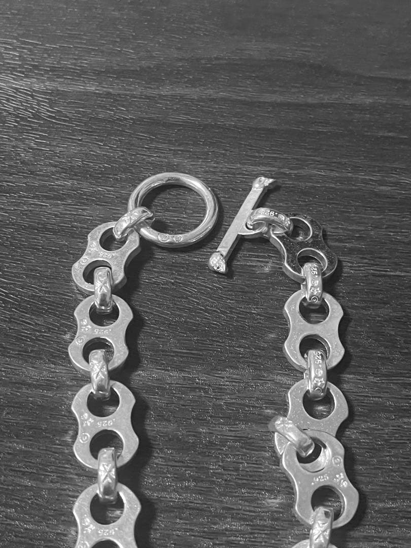 【在庫限り】ヴィンテージ ドッグチェーン S925ネックレス シルバー