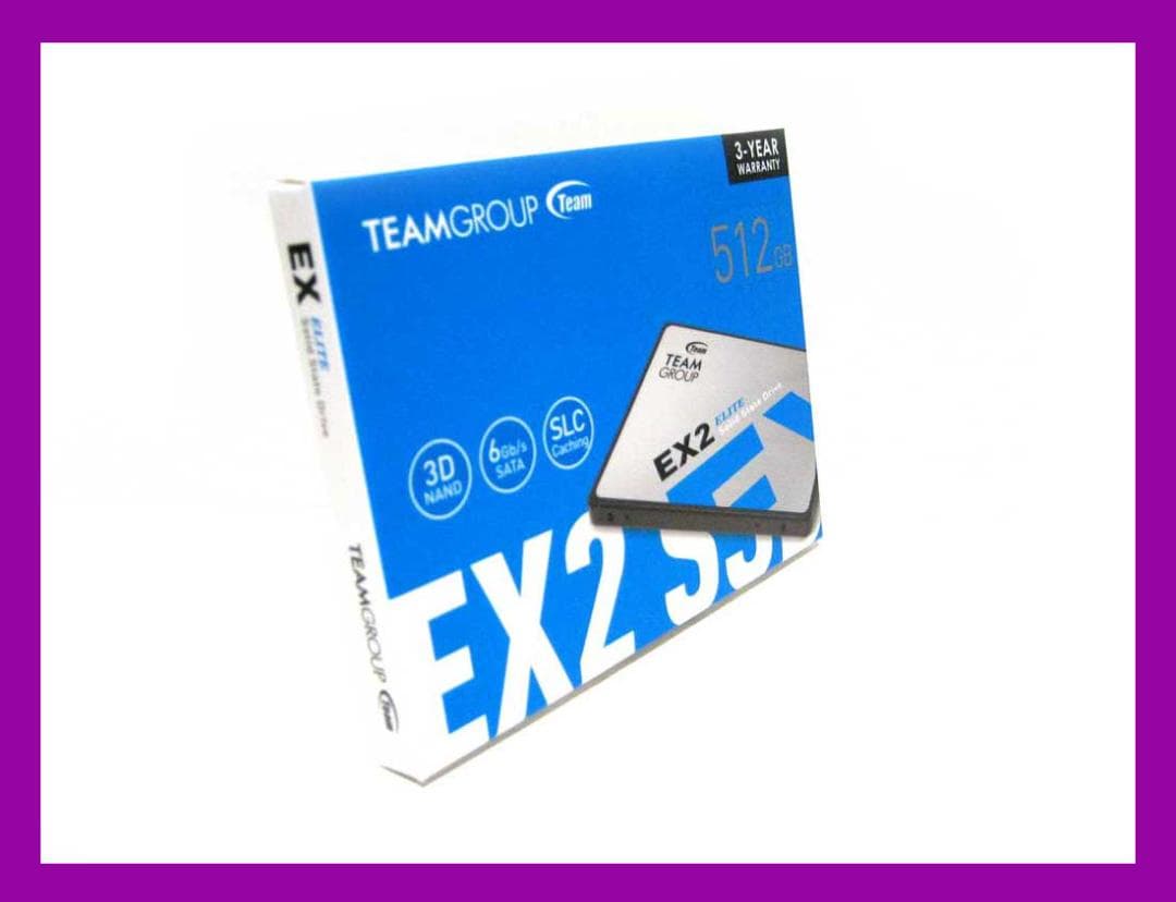 新品 Team EX2 512GB 2.5インチ SSD