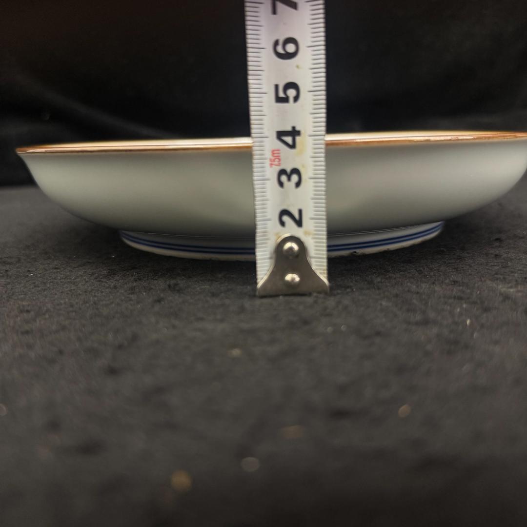 源右衛門窯 染錦胡椒絵 鉢２枚