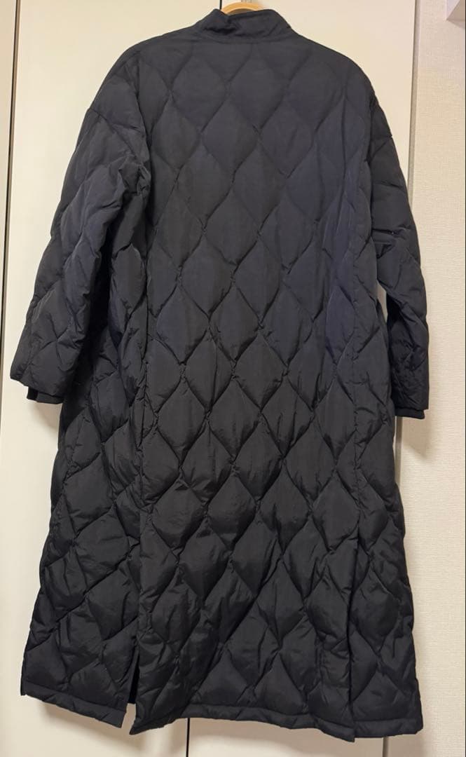【美品】Lavish Gate キルティング ロングダウンコート　ブラック