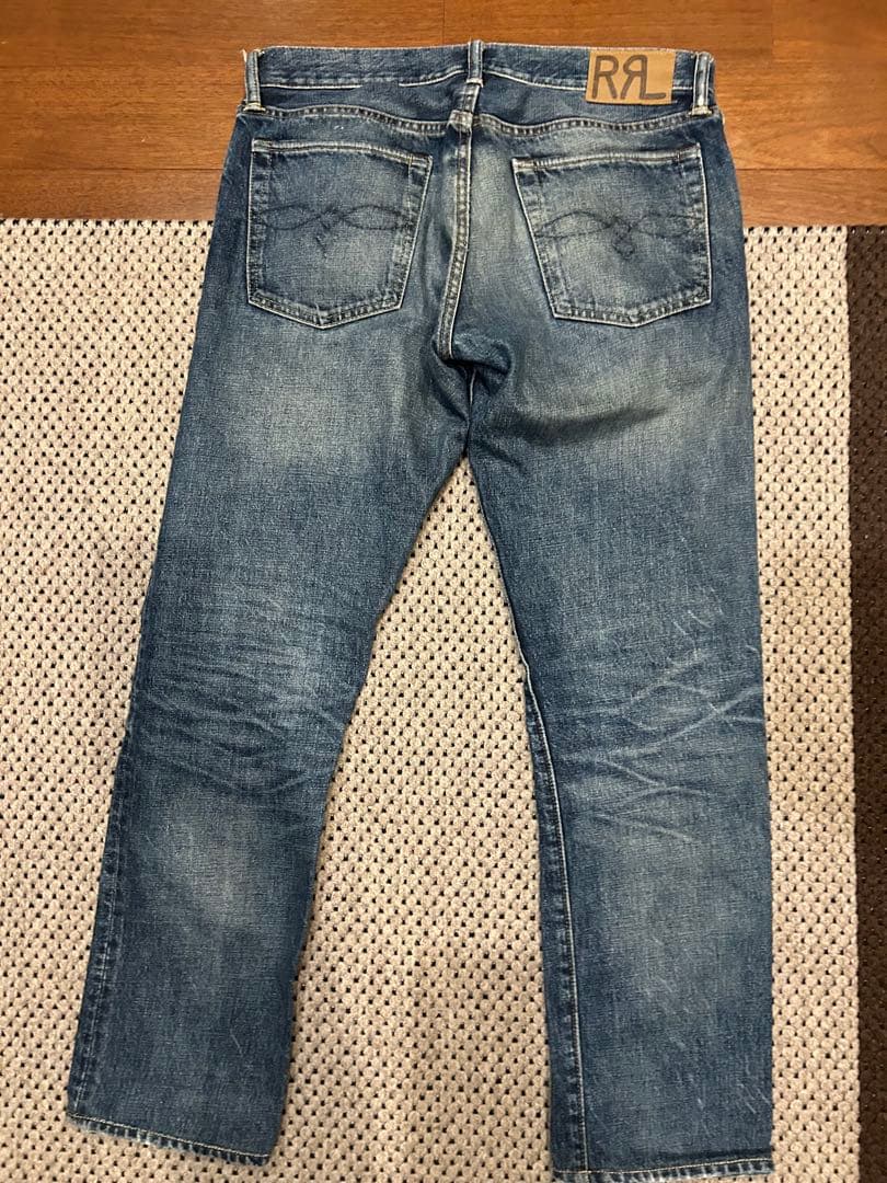 RRL ダブルアールエル デニム 31×30 14oz 米国製デニム　色落ち良好