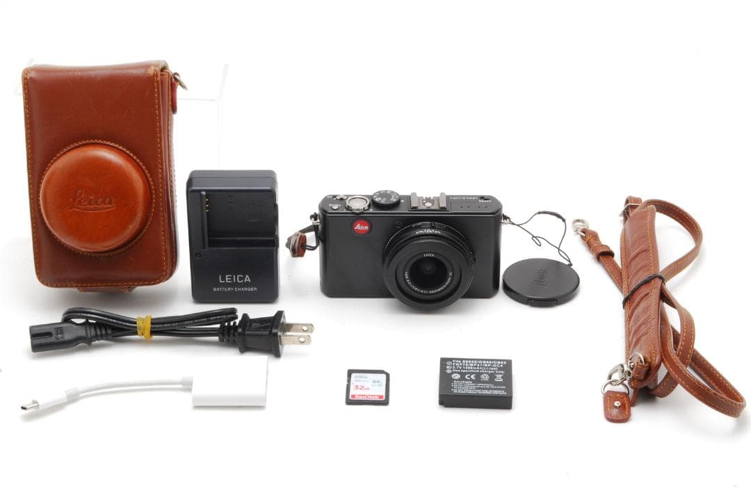 【ケース付き】 ライカ LEICA D-LUX4 ブラックデジカメ＃224