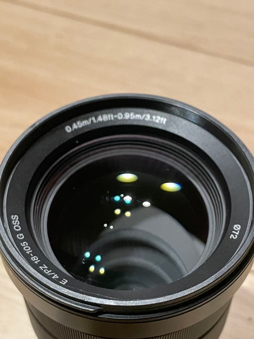 Sony E 18-105mm F4 G OSS PZ ズームレンズ　おまけ付き