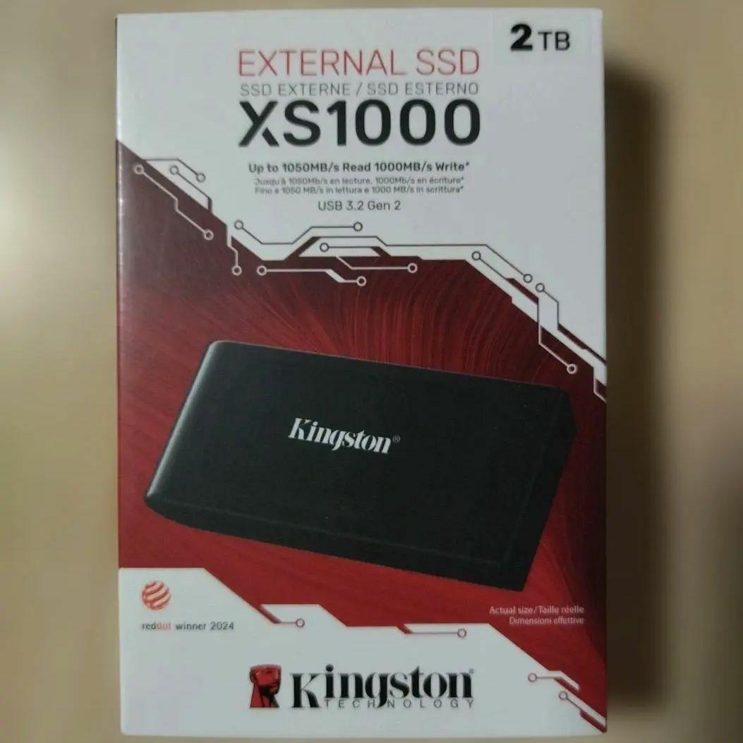 【新品】高速 外付け SSD 2TB USB3.2 Gen2 Kingston