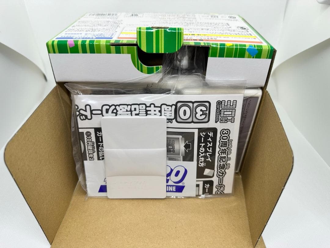 【開封済】【未使用】30周年記念 カードダスミニ 自販機 筐体