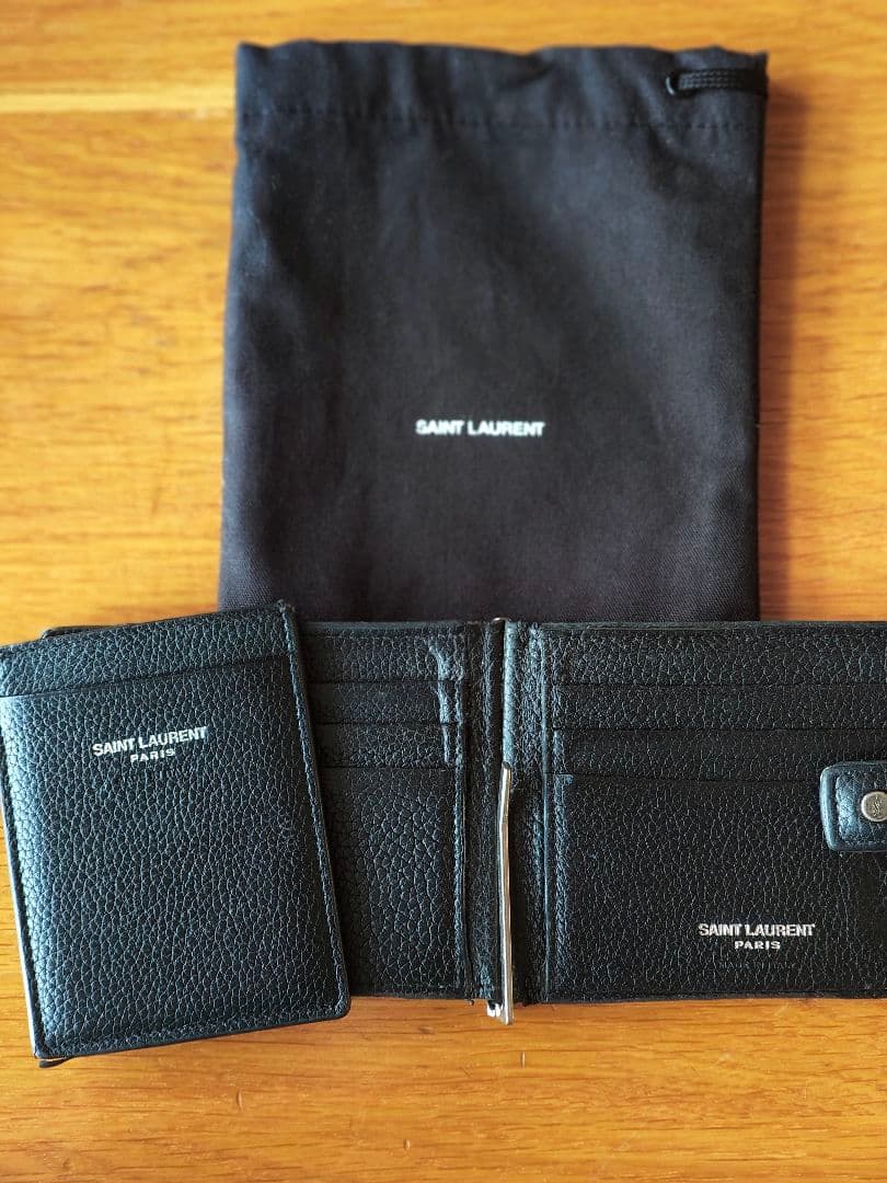 SAINT LAURENT　マネークリップ＋カードケース