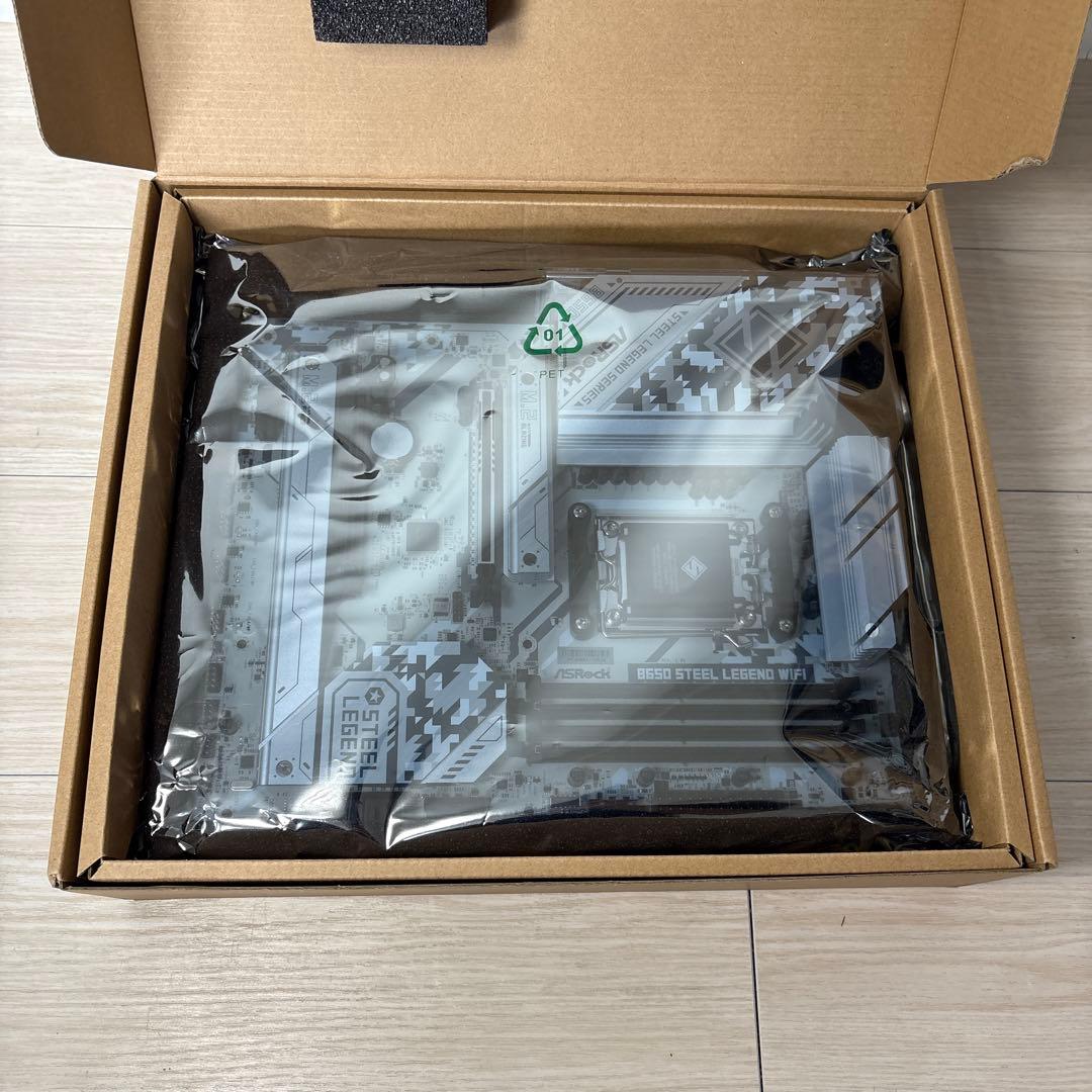 （美品）B650 Steel Legend WiFi マザーボード