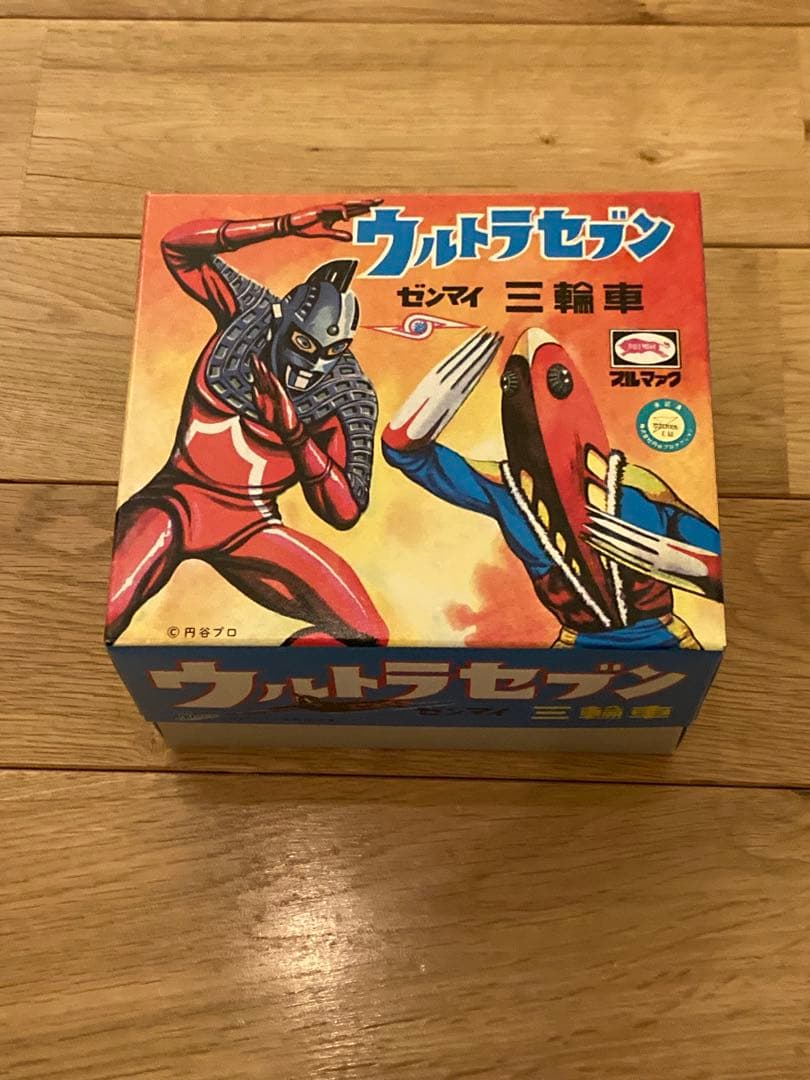 M1号 ブルマァク復刻 ウルトラセブン 三輪車 新品 ソフビ