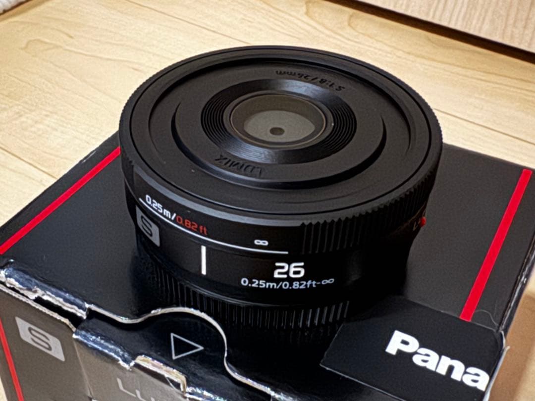 LUMIX S 26 F8 レンズ