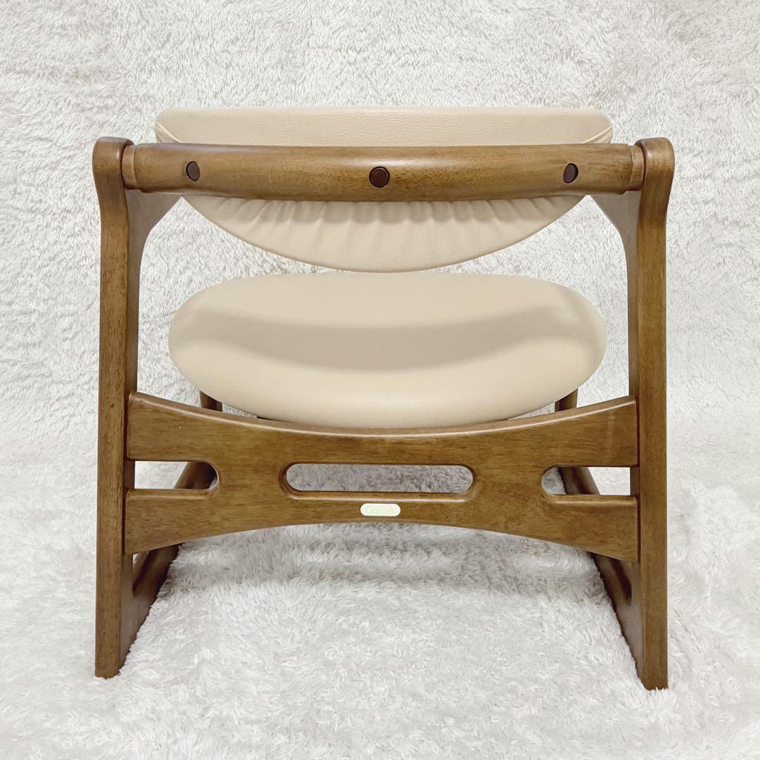 さ*ち様 起立木工 Casper キャスパーチェア ローチェア 天然木 合皮