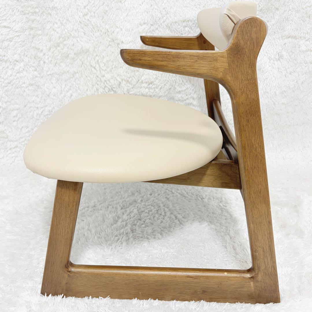 さ*ち様 起立木工 Casper キャスパーチェア ローチェア 天然木 合皮