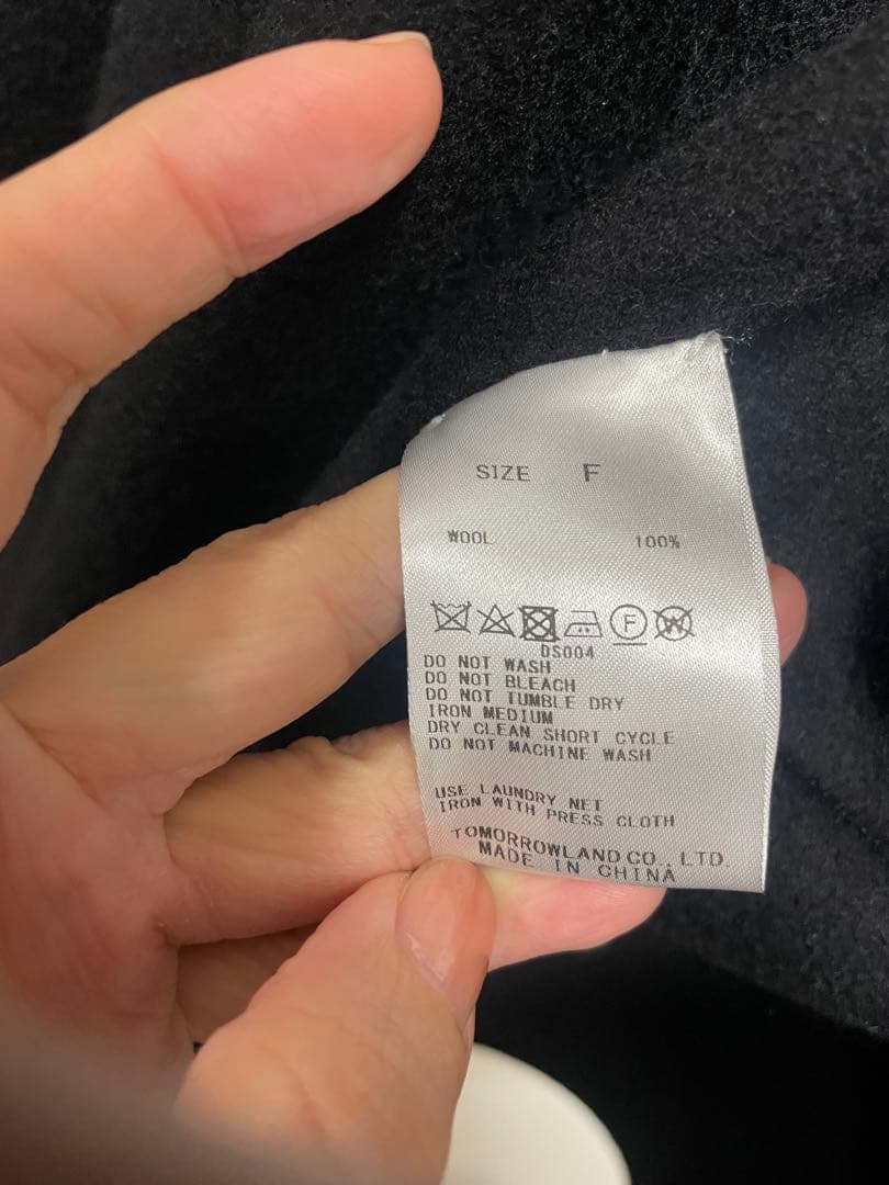 ダクティ　DES PRES デプレ　ダブルフェイスメルトンビーバーコート