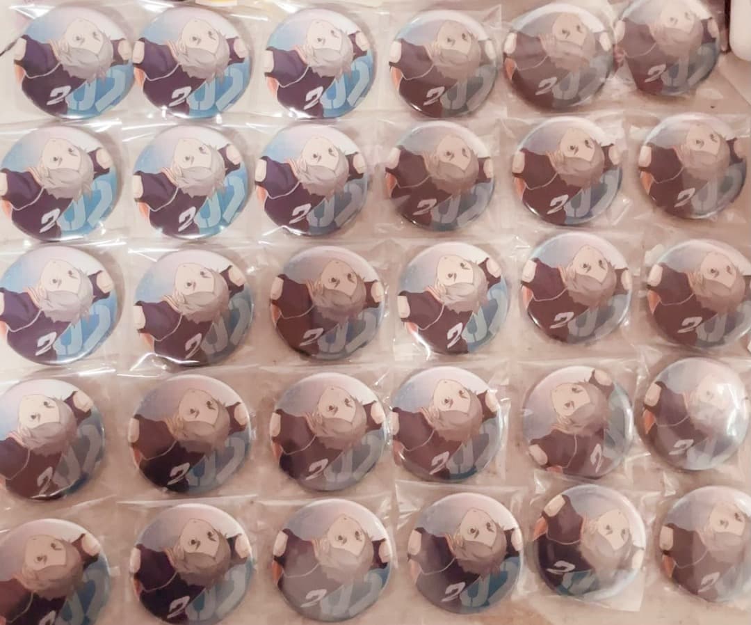 菅原孝支 ウィンターフェア セッターズ 缶バッジ 30個まとめ売り