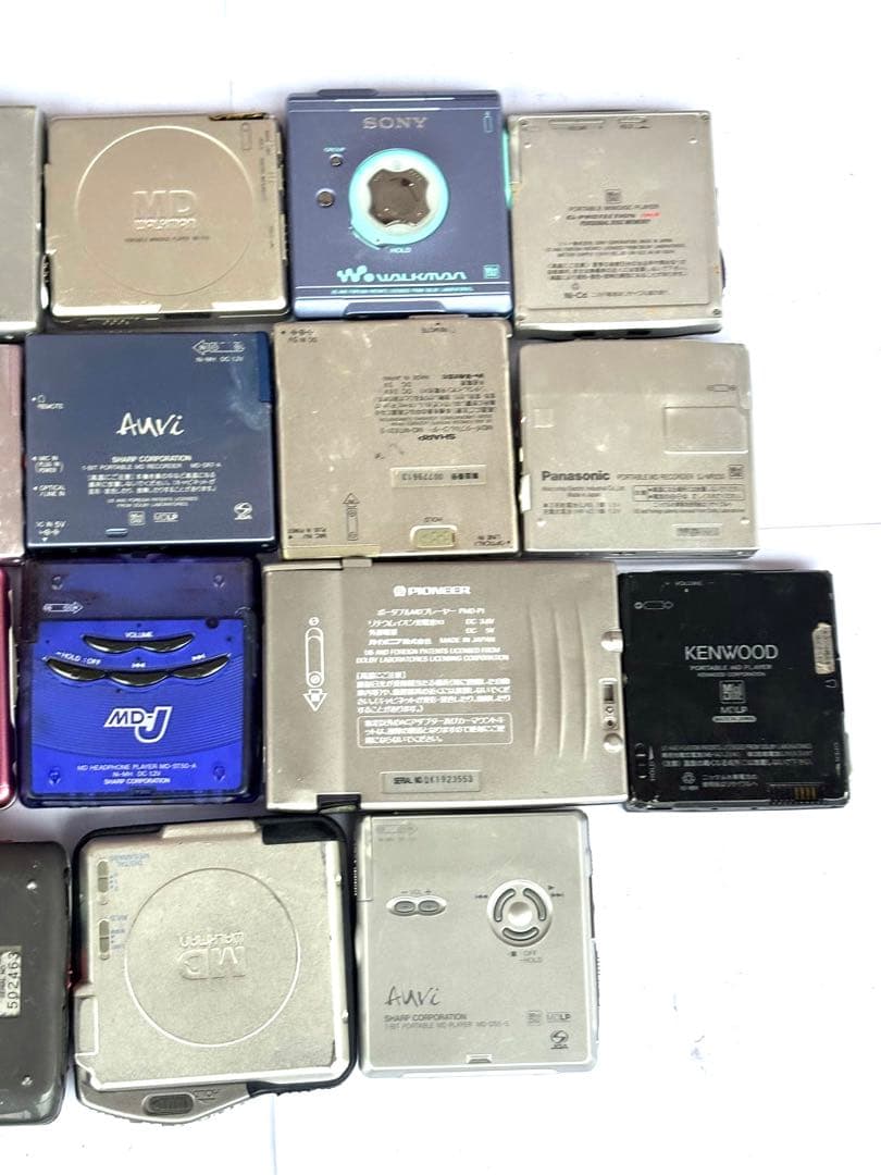 MDプレーヤー ジャンク品 18台 まとめセット