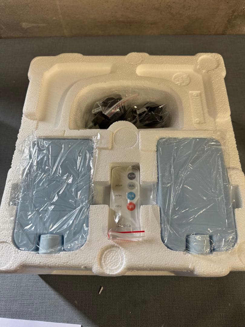 ☆siroca 加湿器つき温冷風扇 タワー型