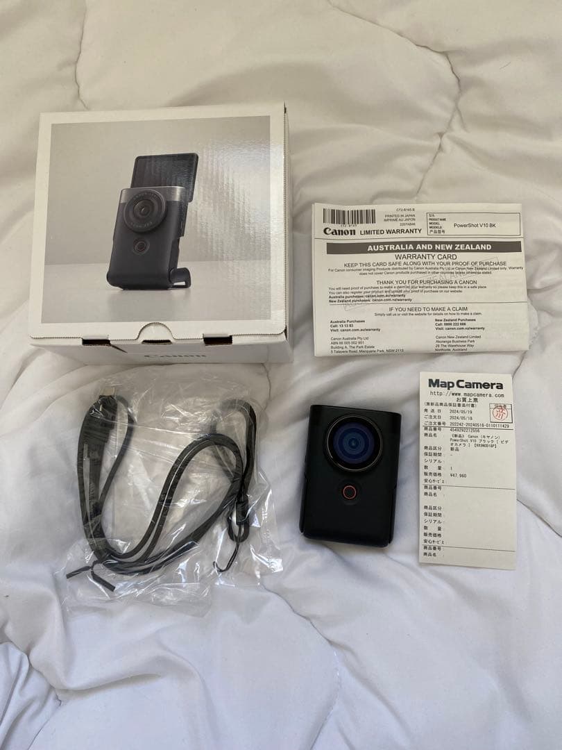 【箱付き】キャノン Canon Vlog PowerShot V10