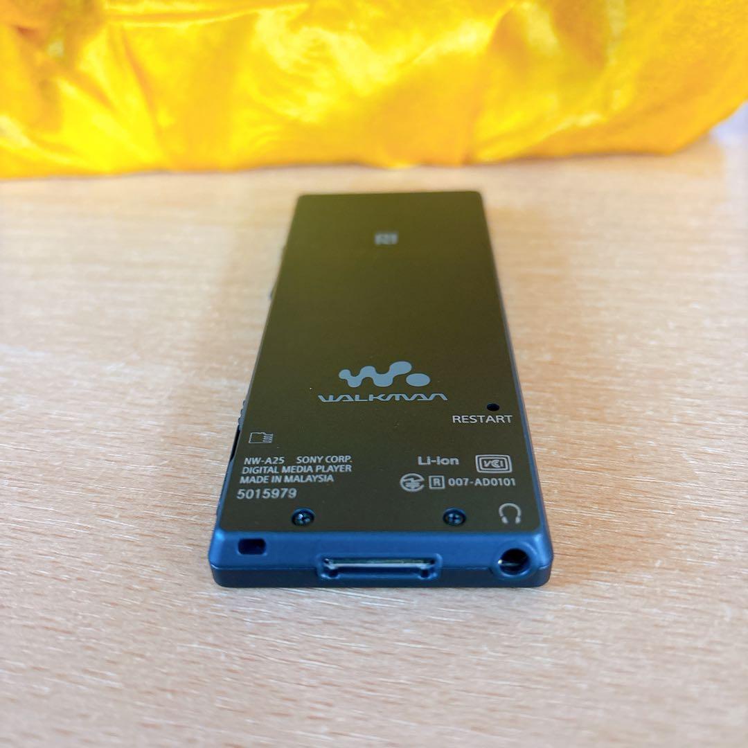 美品⭐️ SONY ウォークマン　ハイレゾNW-A25HNノイキャンイヤホン付