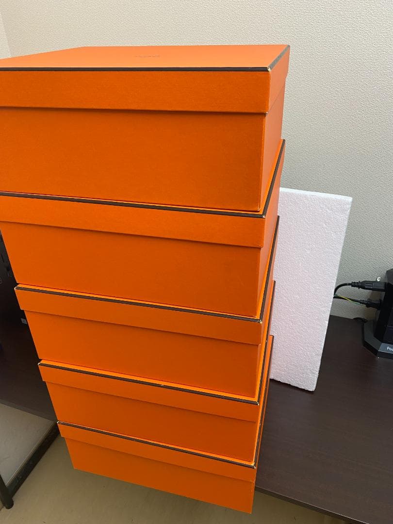 エルメス Hermes 5個 空箱 34x38x15
