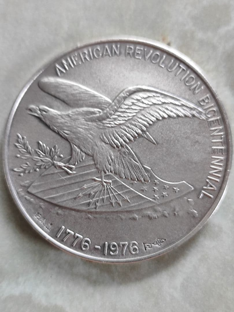 アメリカ合衆国建国200年記念 メダル【松本徽章】純銀