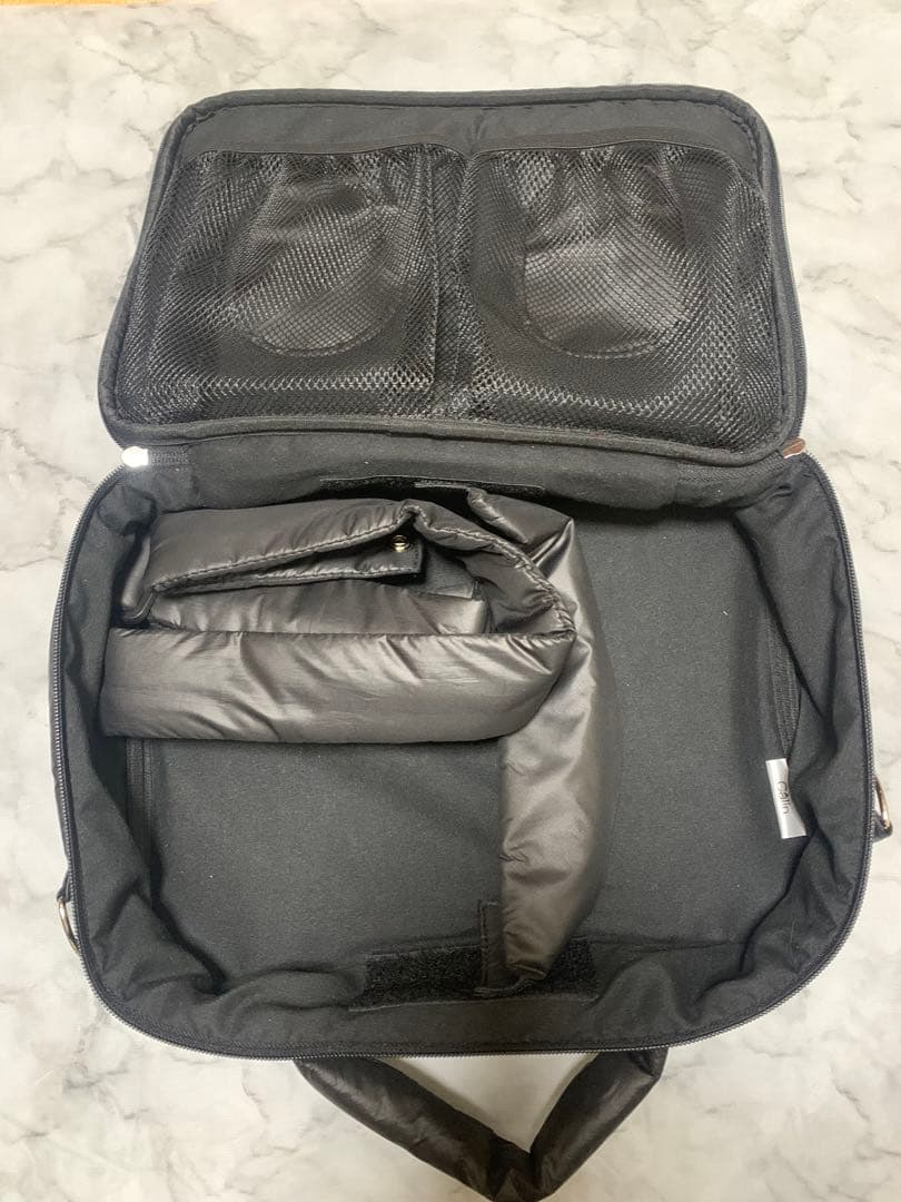 【希少】美品　calin カラン 妊婦　マザーズバッグ BLK