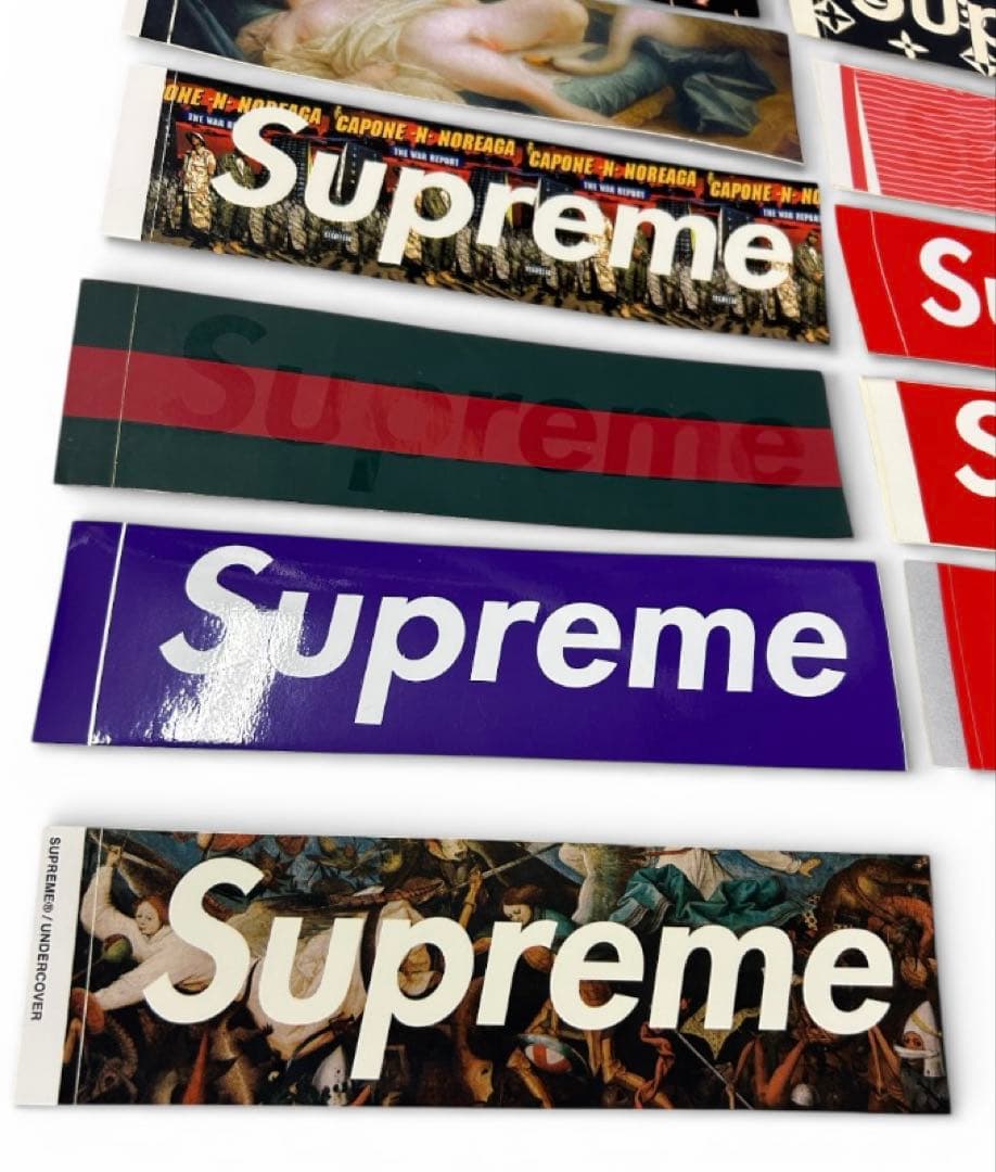 希少！歴代　Supreme ステッカー　グッチ　モノグラム等セット正規品！