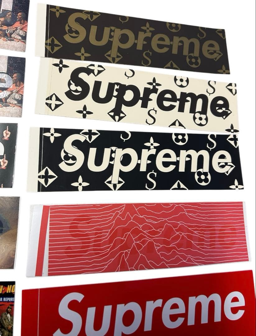希少！歴代　Supreme ステッカー　グッチ　モノグラム等セット正規品！