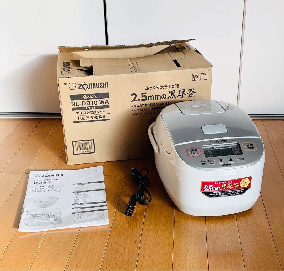 Zojirushi NL-DB10-WA 炊飯器 1.0L