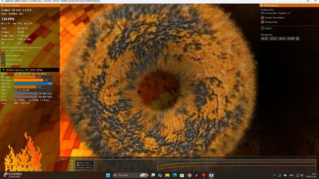 グラフィックボード・グラボ・ビデオカード GALAKURO NVIDIA GEFORCE RTX 2070 Super