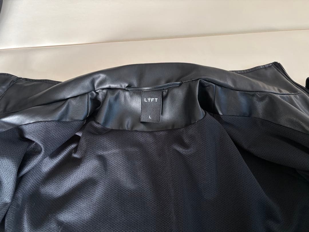 LYFT レザー　オーバーサイズジャケット　L